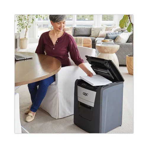Autofeed  100x Super Cross-cut Home Office Shredder, 100 Auto/8 Manual Sheet Capacity