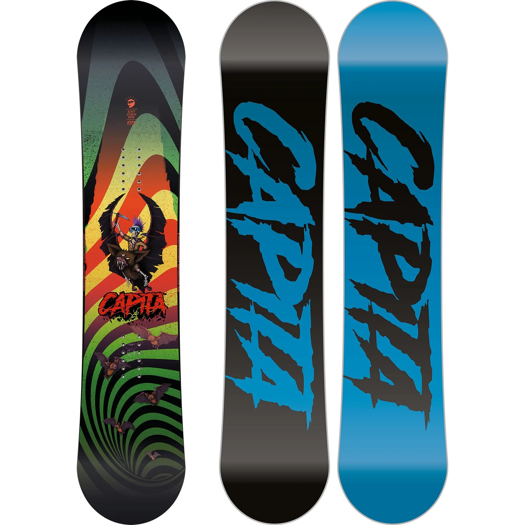 Capita Scott Stevens Mini Snowboard 2022 - High-Performance All-Mountain Variant for Dynamic Riding