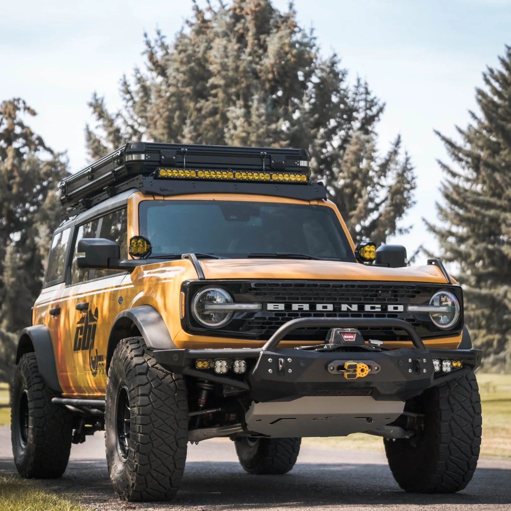 CBI Off Road Ford Bronco Baja Hybrid Front Bumper | 2022