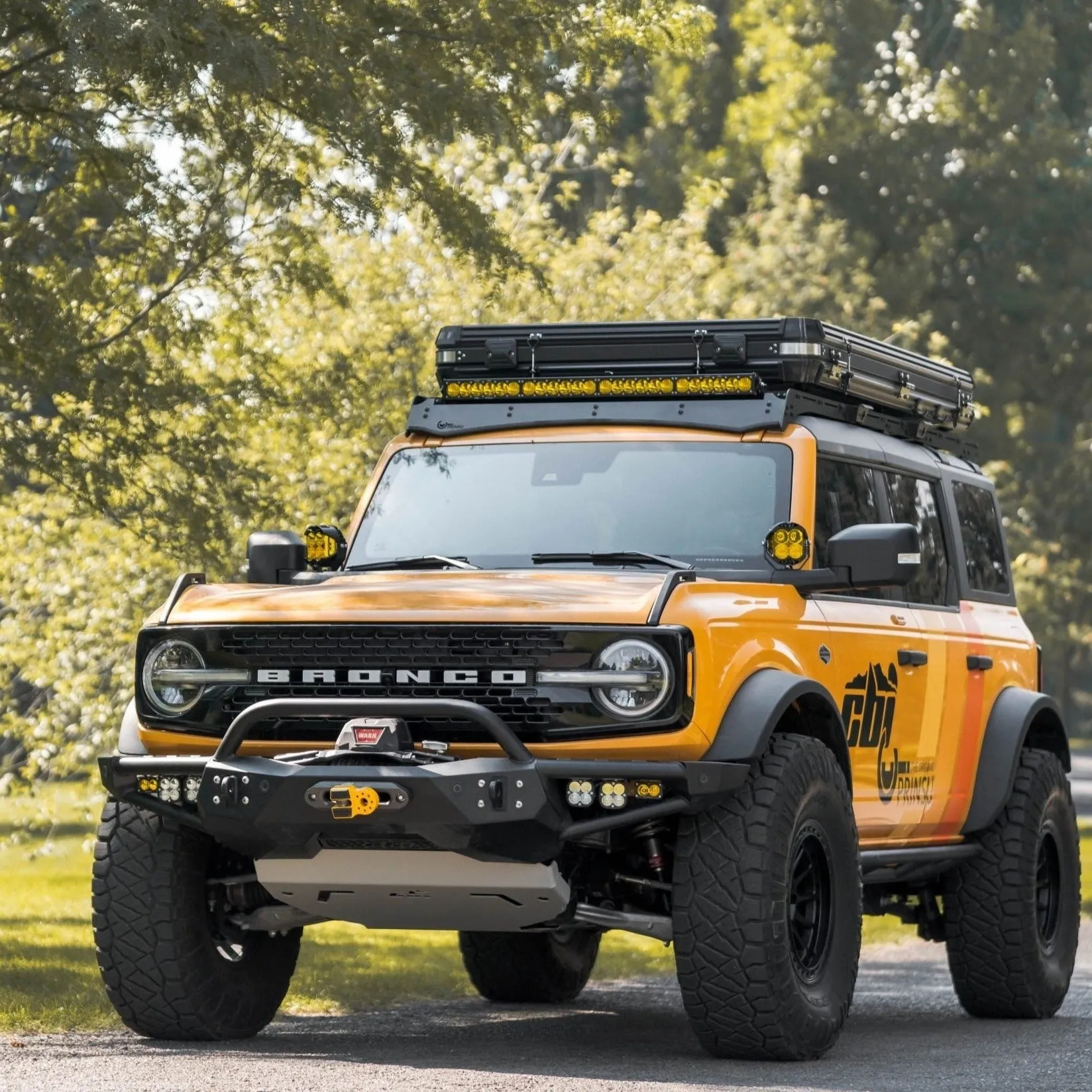 CBI Off Road Ford Bronco Baja Hybrid Front Bumper | 2022