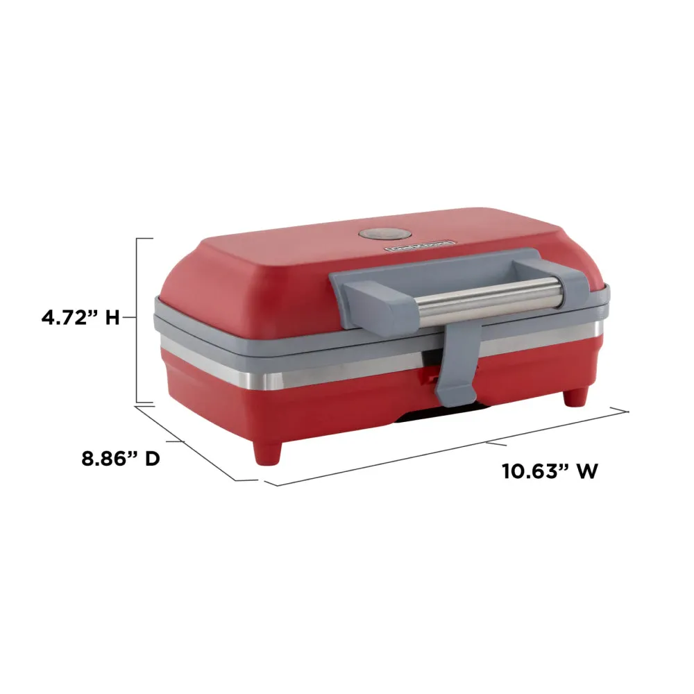 Chef’s Choice WACC34SS13 Pizzelle Waffle Maker - Red
