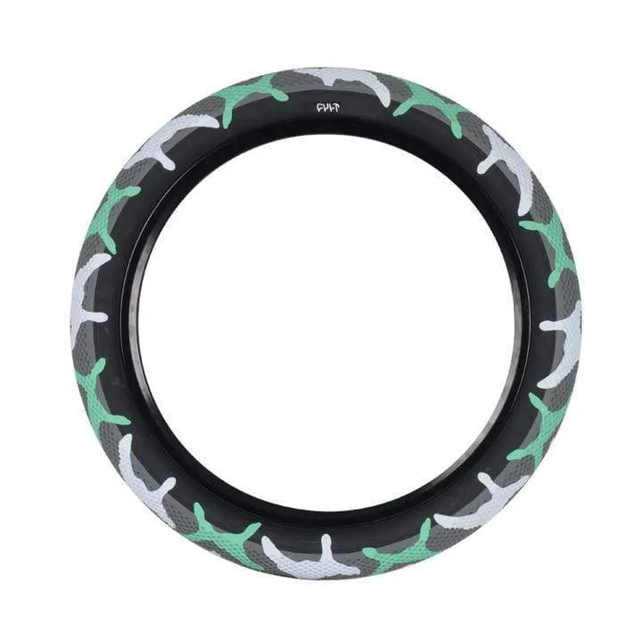 Cult x Vans 12 inch Tyre Teal Camo