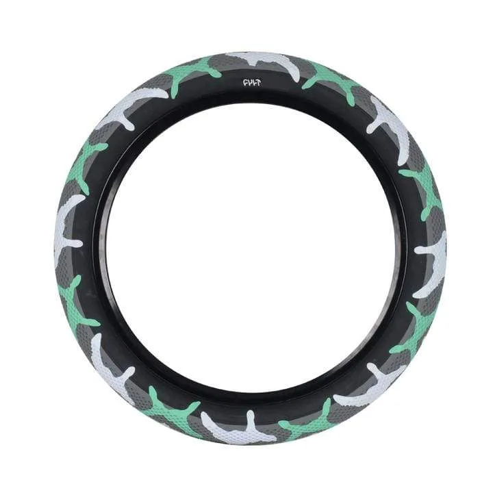 Cult x Vans 14 inch Tyre Teal Camo