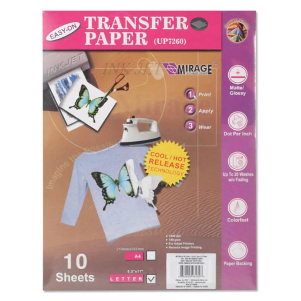 Easy On Transfer Paper