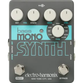 Electro-Harmonix BASS MONO SYNTH Synthesizer Pedal
