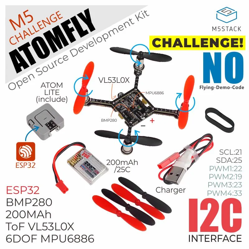[EOL] Atom Fly(Non pre-programmed)