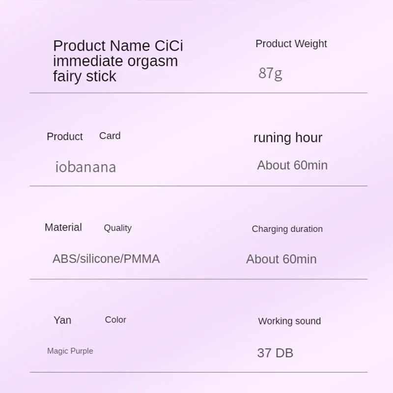 Fairy Clitoris Sucker Artificial Crystal Vibrator