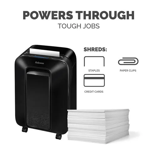 Fellowes Powershred LX200 Black Micro-Cut Shredder Level 3/P-4