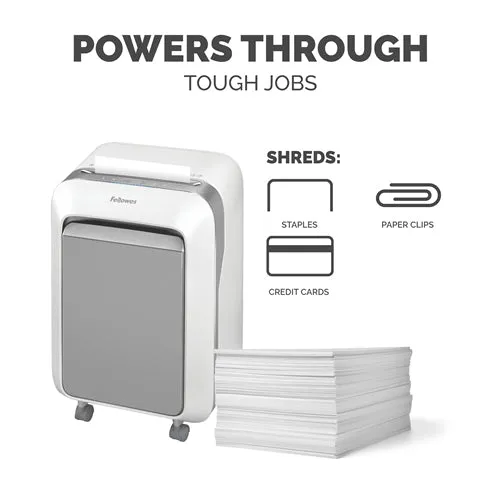 Fellowes Powershred LX210 White Micro-Cut Shredder Level 3/P-4