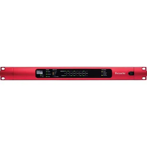 Focusrite Pro REDNET HD32R 32-Channel Dante Networks Pro Tools|Hd Bridge