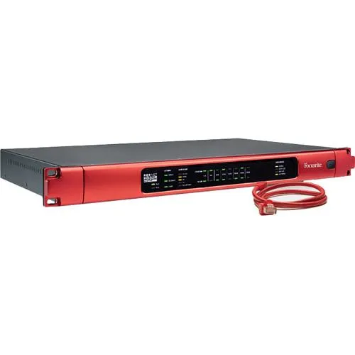 Focusrite Pro REDNET HD32R 32-Channel Dante Networks Pro Tools|Hd Bridge