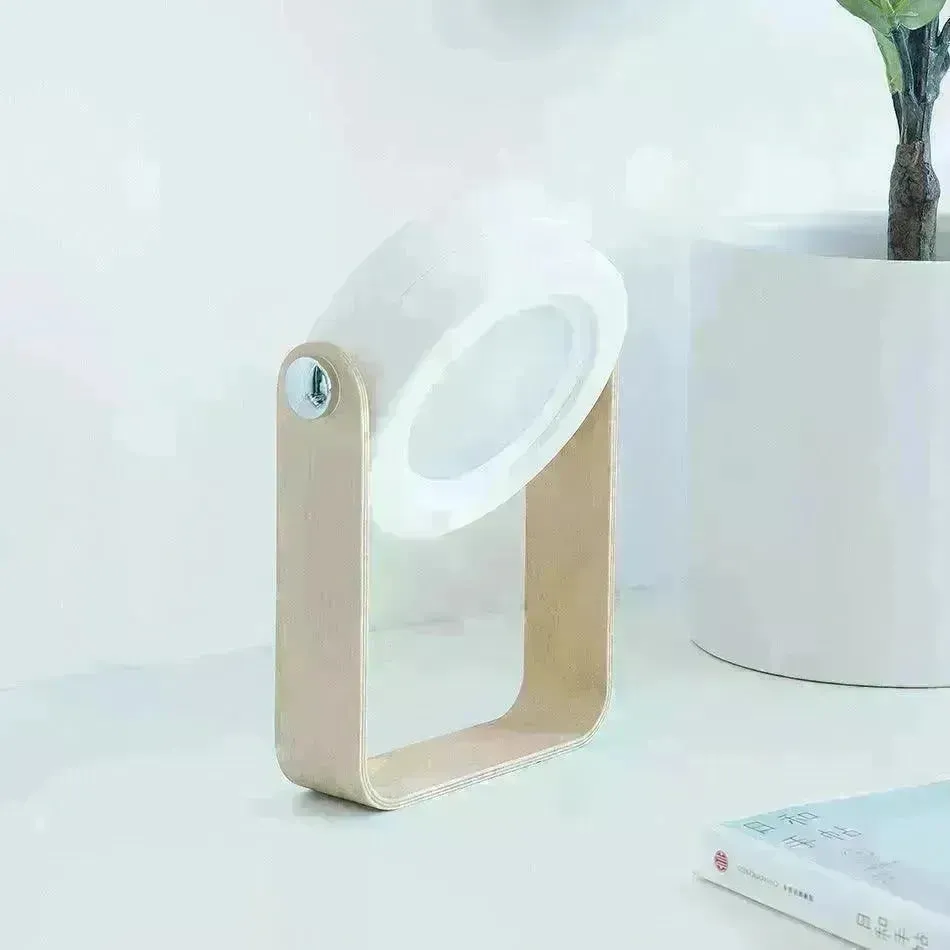Foldable Touch Dimmable Reading LED Night Light Portable Lantern Lamp USB Rechargeable For Home Decor
