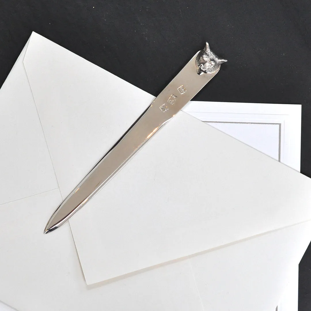 Fox Head Paper Knife