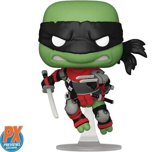 Funko Pop! Comics: Teenage Mutant Ninja Turtles- Dark Leonardo - PX Exclusive