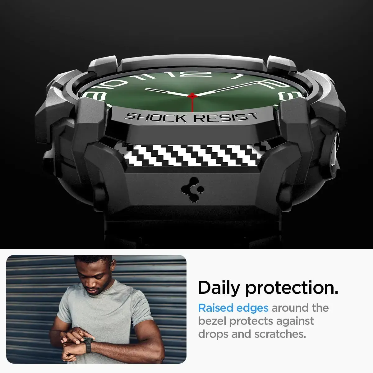 Galaxy Watch Ultra Case (47mm) Rugged Armor Pro