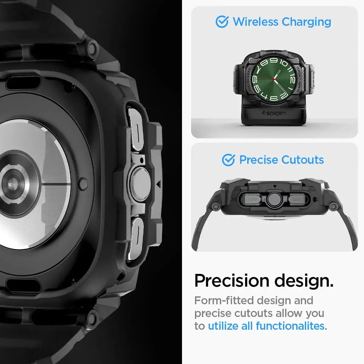Galaxy Watch Ultra Case (47mm) Rugged Armor Pro