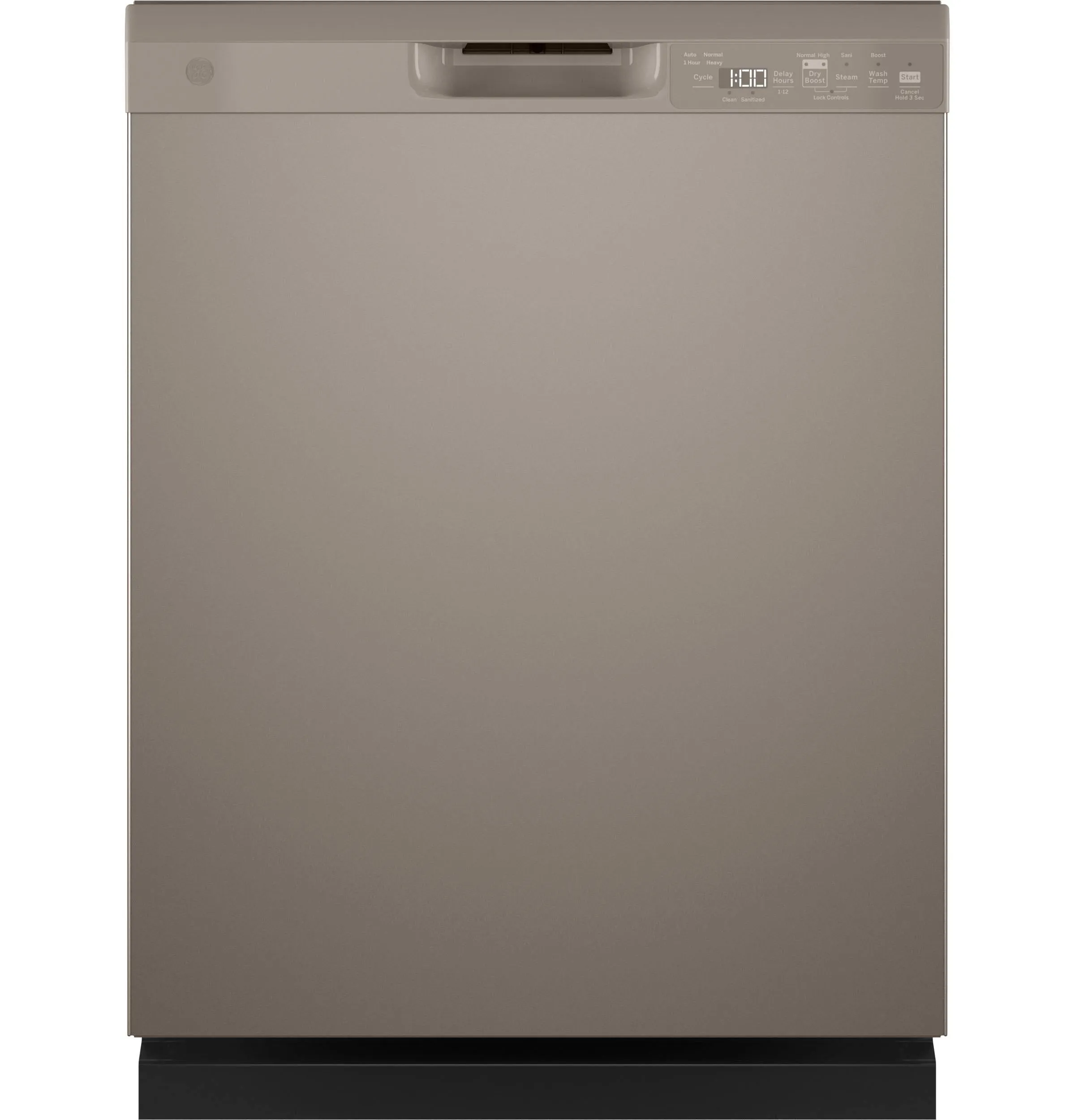 GDF550PMRES GE® ENERGY STAR® Front Control with Plastic Interior Dishwasher with Sanitize Cycle & Dry Boost