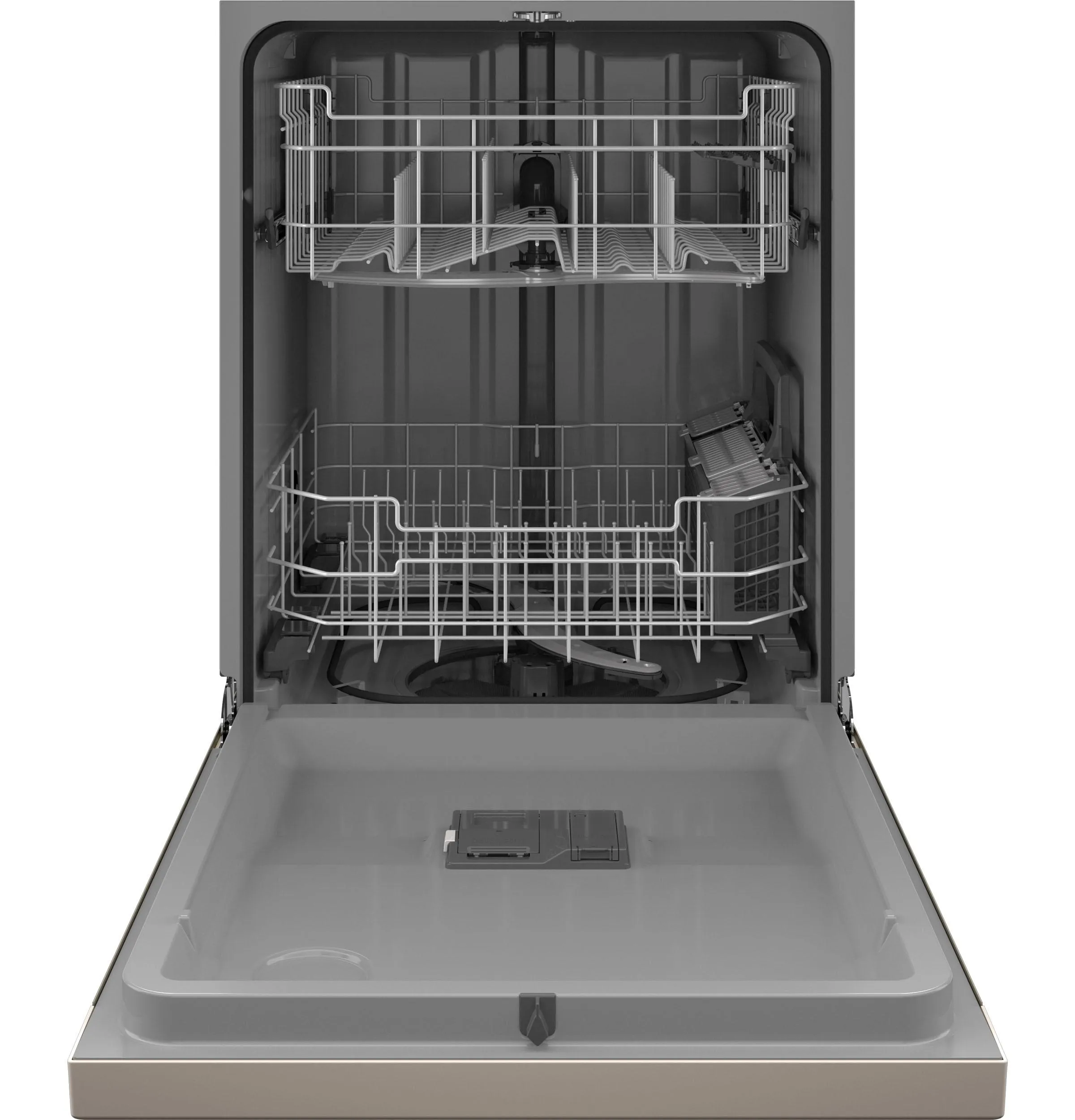 GDF550PMRES GE® ENERGY STAR® Front Control with Plastic Interior Dishwasher with Sanitize Cycle & Dry Boost