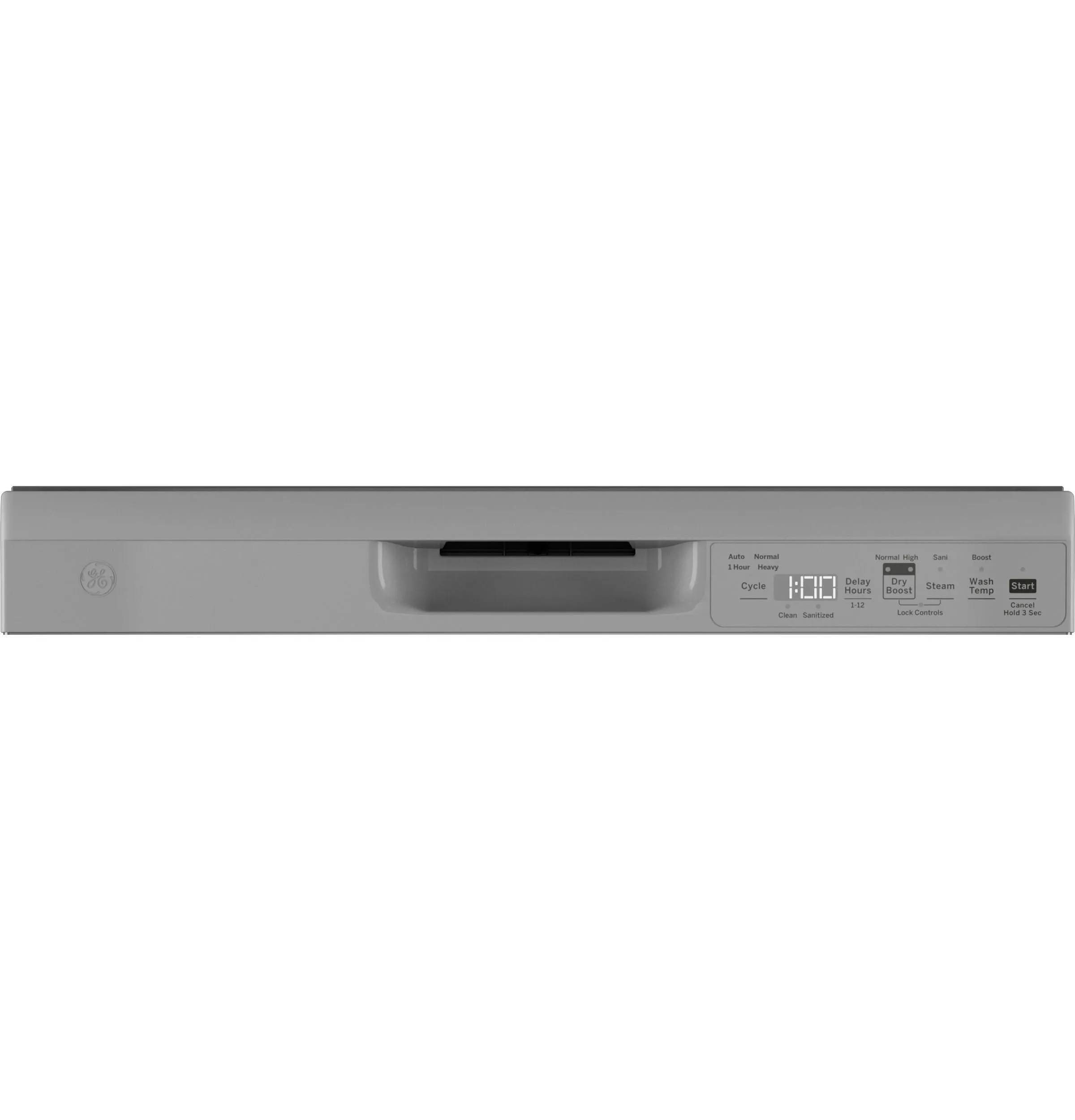 GDF550PSRSS GE® ENERGY STAR® Front Control with Plastic Interior Dishwasher with Sanitize Cycle & Dry Boost
