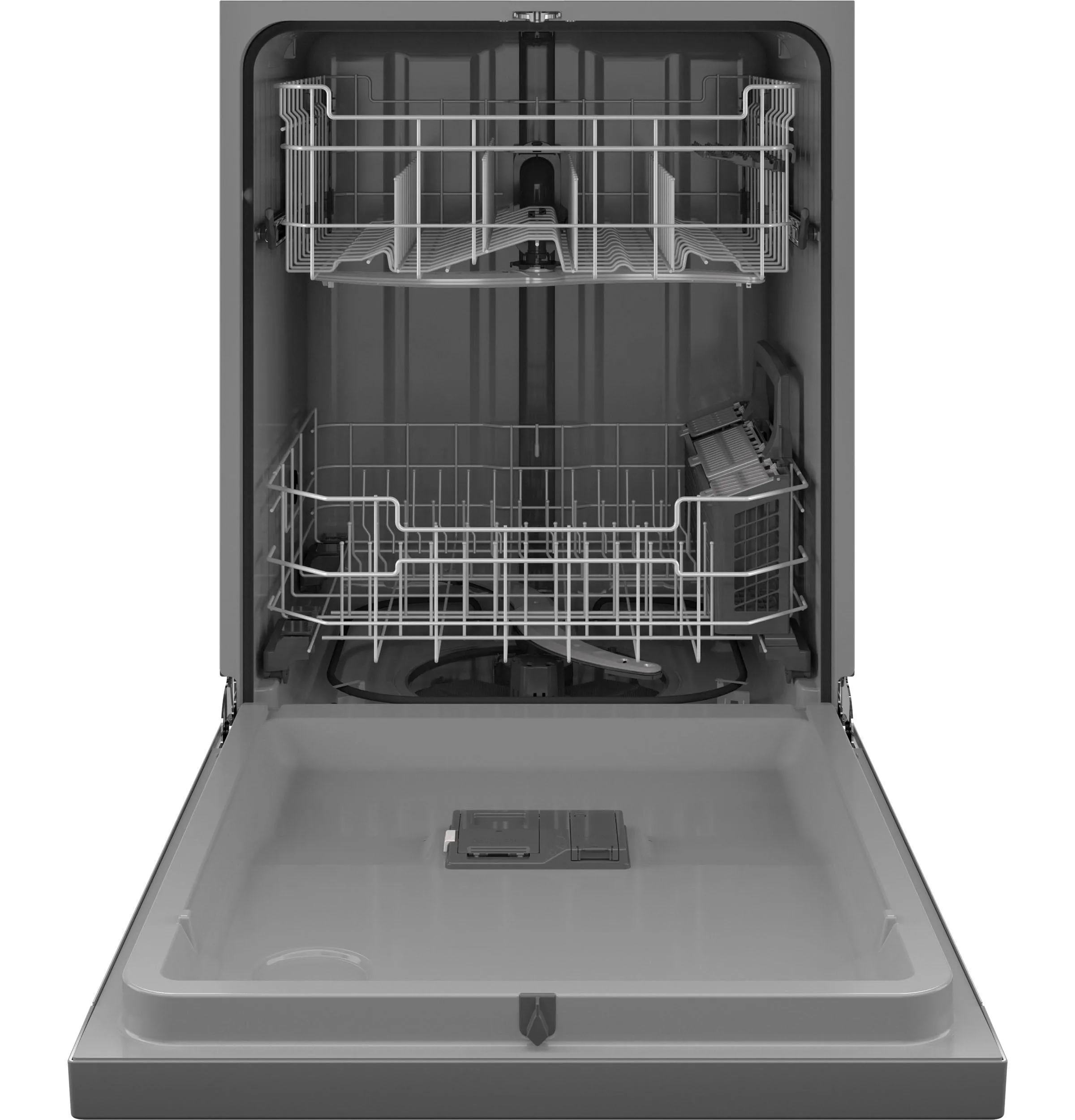 GDF550PSRSS GE® ENERGY STAR® Front Control with Plastic Interior Dishwasher with Sanitize Cycle & Dry Boost