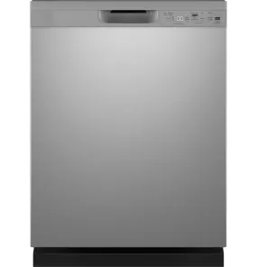 GDF550PSRSS GE® ENERGY STAR® Front Control with Plastic Interior Dishwasher with Sanitize Cycle & Dry Boost