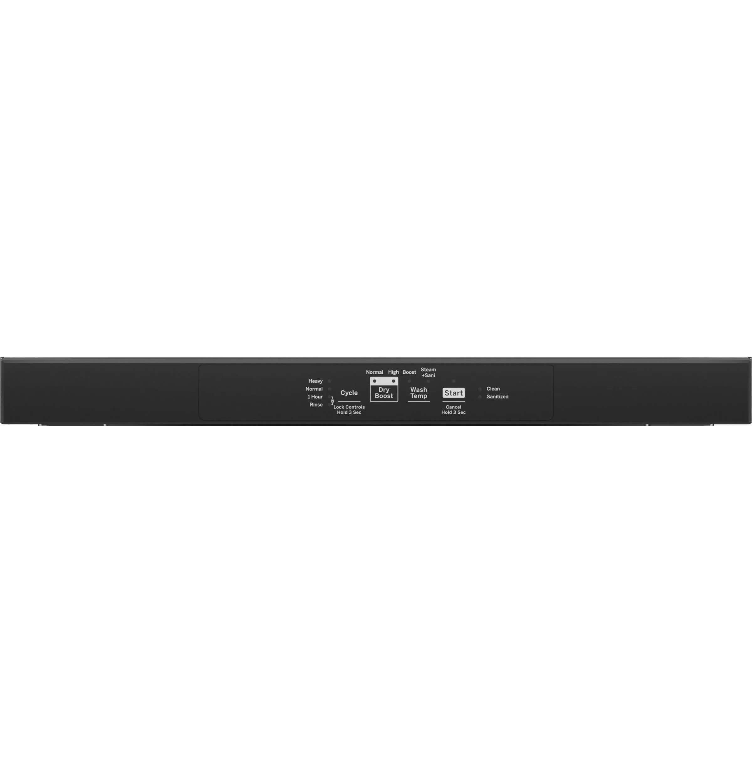 GDT535PYVFS GE® ENERGY STAR® Top Control with Plastic Interior Dishwasher with Sanitize Cycle & Dry Boost