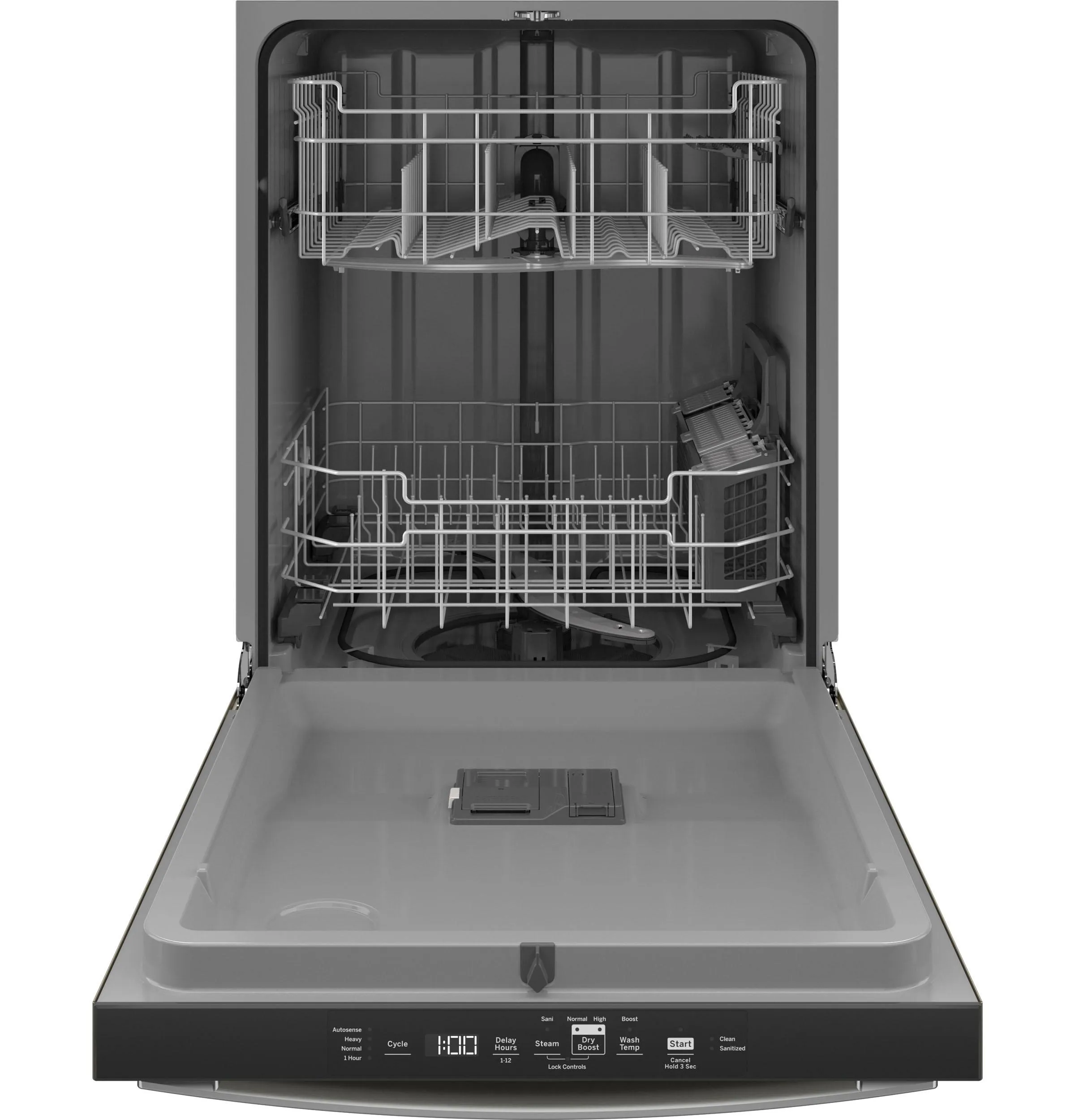 GDT550PMRES GE® ENERGY STAR® Top Control with Plastic Interior Dishwasher with Sanitize Cycle & Dry Boost