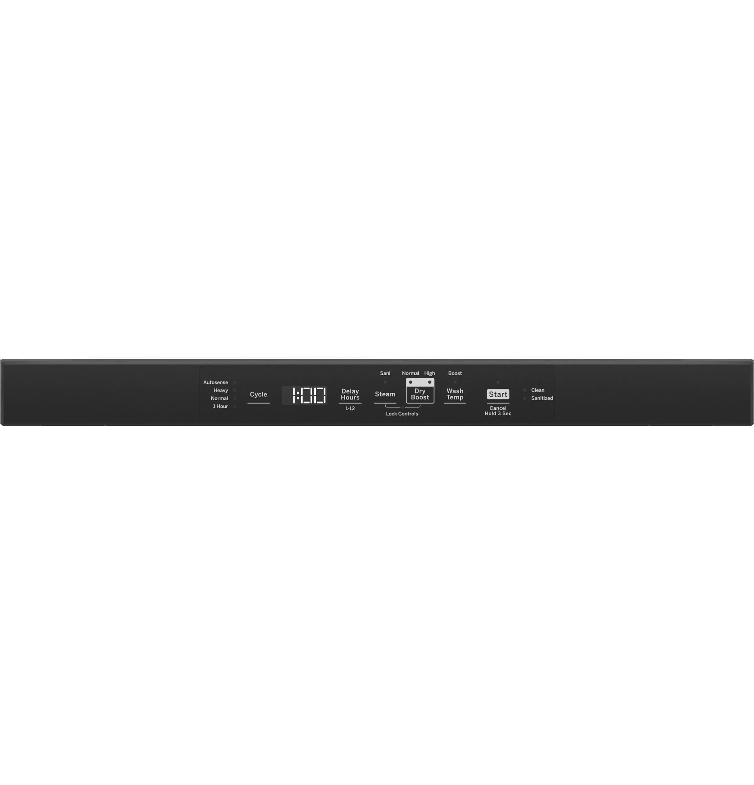 GDT550PYRFS GE® ENERGY STAR® Top Control with Plastic Interior Dishwasher with Sanitize Cycle & Dry Boost