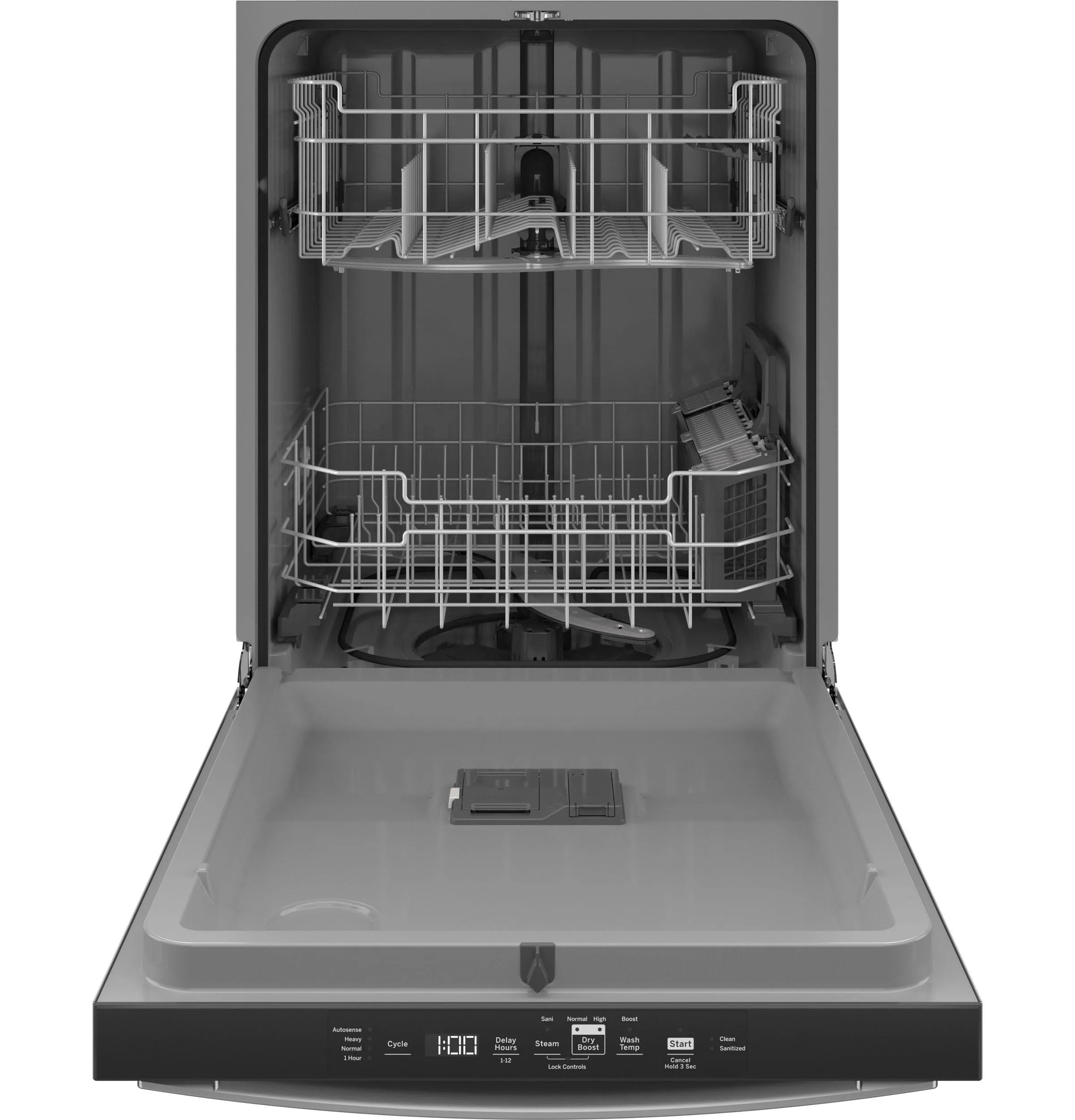 GDT550PYRFS GE® ENERGY STAR® Top Control with Plastic Interior Dishwasher with Sanitize Cycle & Dry Boost