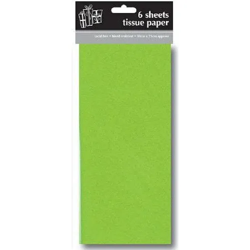 Green Tissue Paper