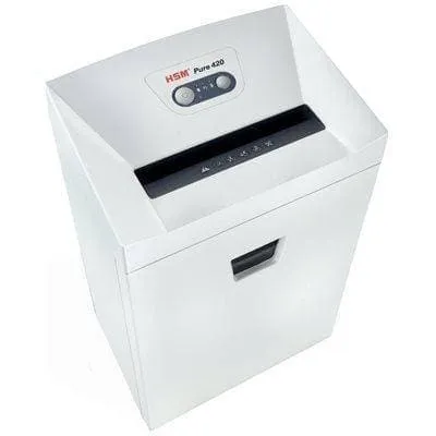 HSM Pure 420 Cross Cut Shredder Level 3/P-4