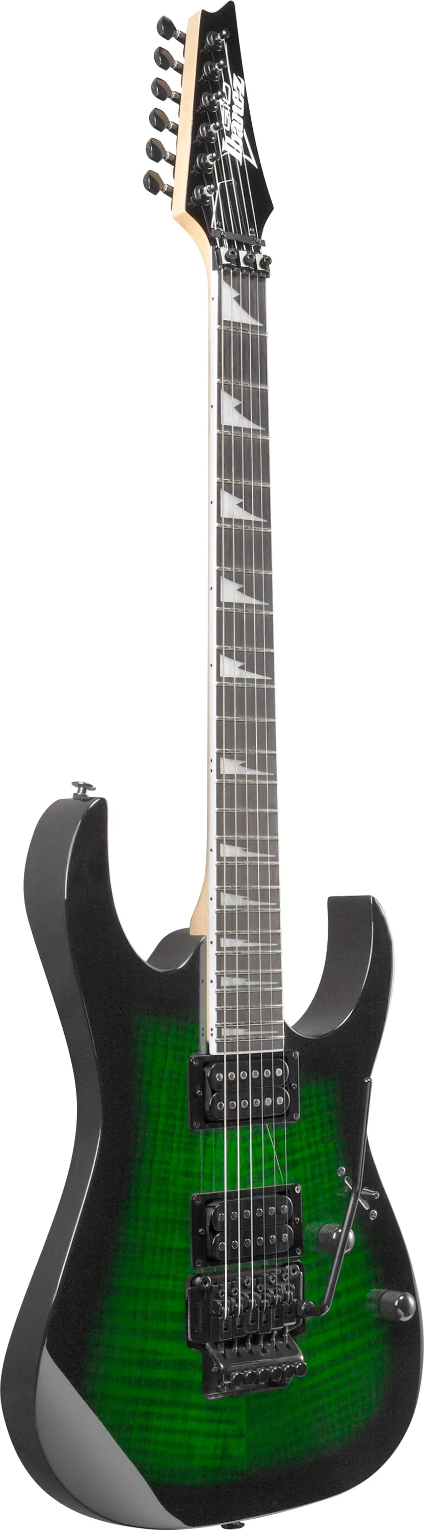Ibanez GRG320FATEB Gio RG Series Electric Guitar (Transparent Emerald Burst)