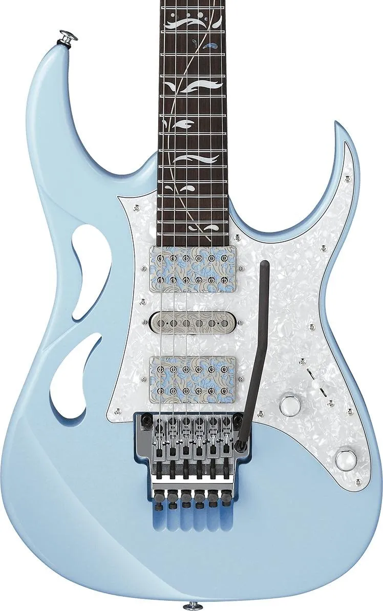 Ibanez PIA3761CBLP Steve Vai Signature Electric Guitar (Blue Powder)