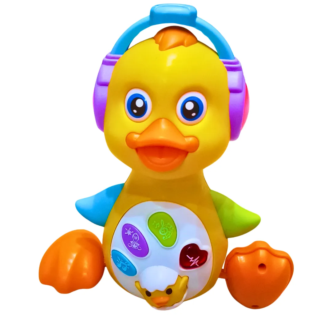 Interactive Dancing Duck Toy with Music and Lights | Fun Educational Toy for Toddlers | 18  Months