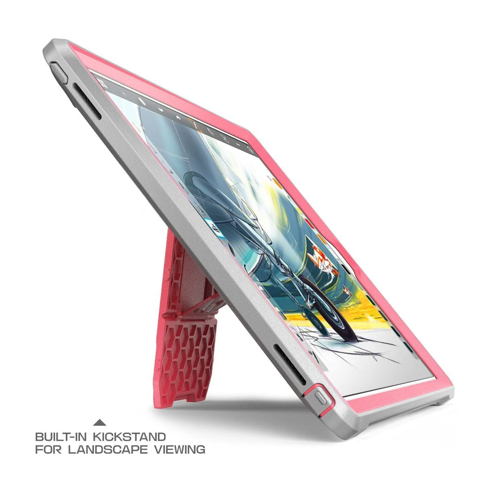 iPad 9.7 inch Unicorn Beetle Pro Full-Body Case-Pink