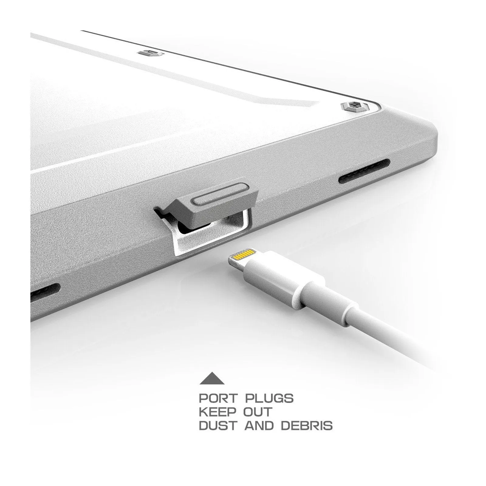 iPad 9.7 inch Unicorn Beetle Pro Full-Body Case-White