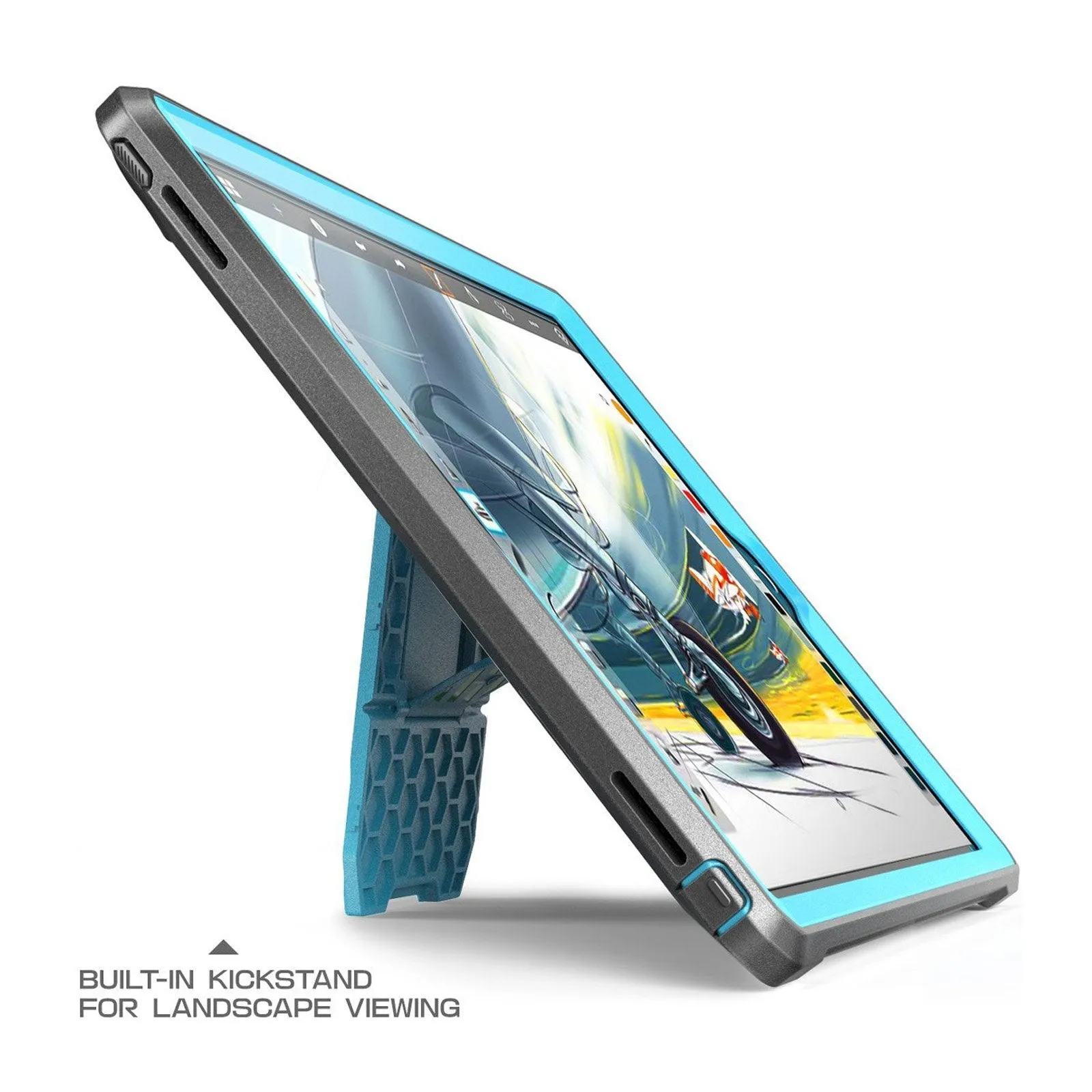 iPad 9.7 inch Unicorn Beetle Pro Full-Body Case(open box)-Blue
