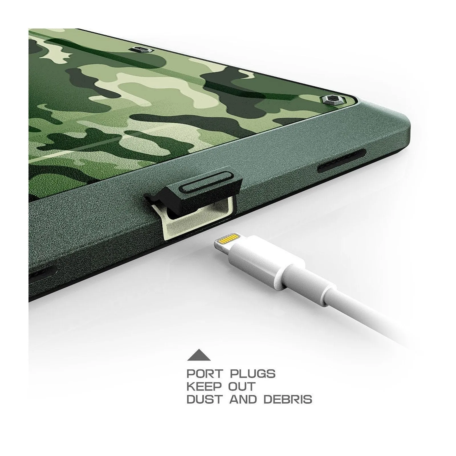 iPad 9.7 inch Unicorn Beetle Pro Full-Body Case(open box)- Green