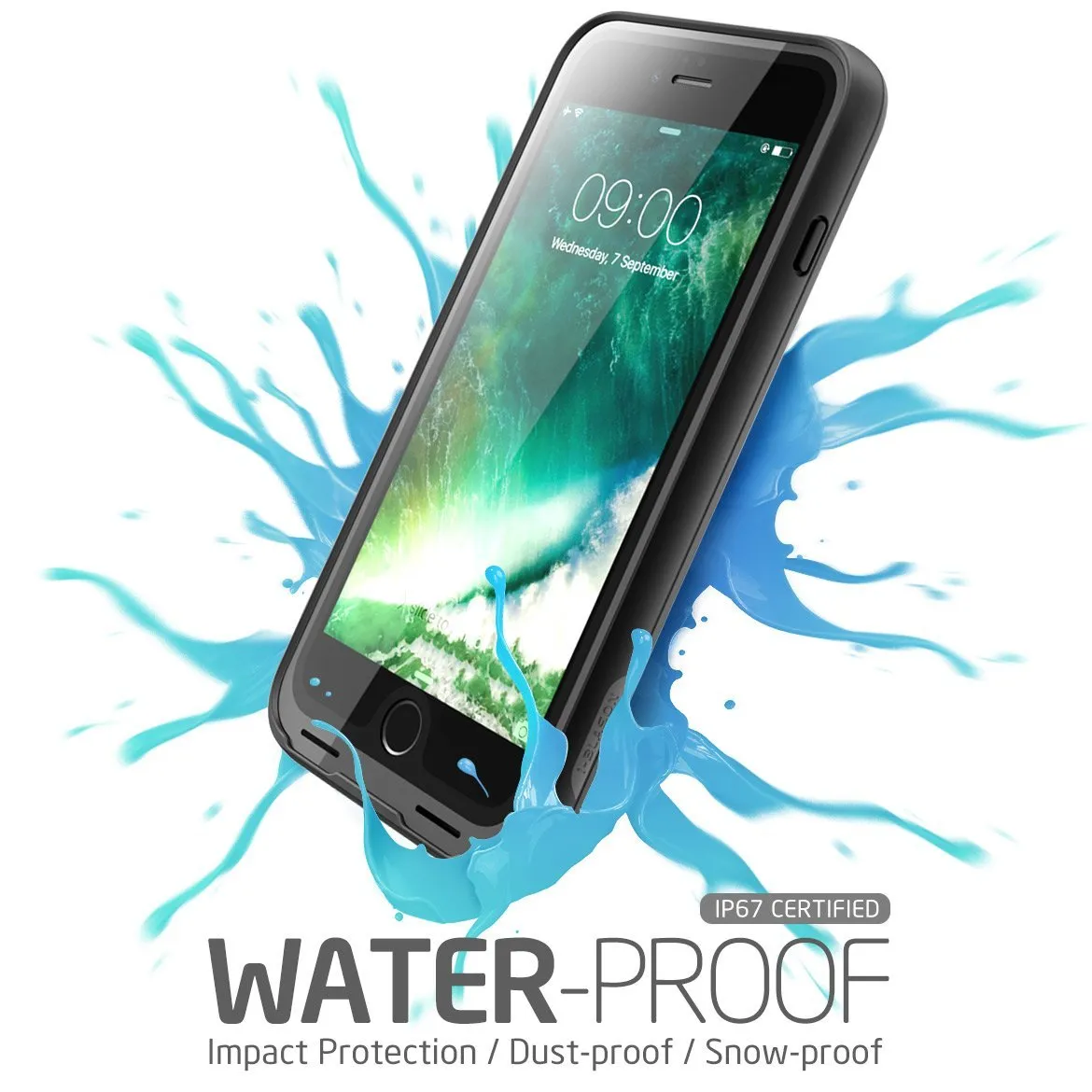 iPhone 8 Plus | 7 Plus Aegis Waterproof Case-Black