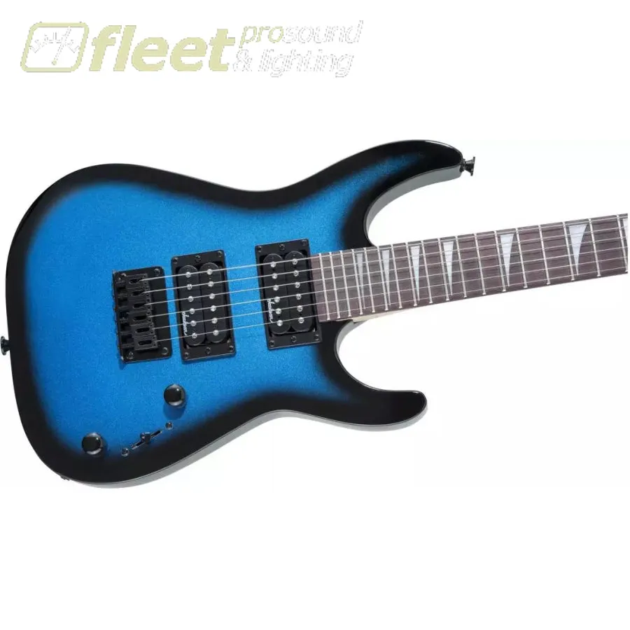 Jackson JS Series Dinky Minion with Amaranth Fingerboard - Metallic Blue Burst