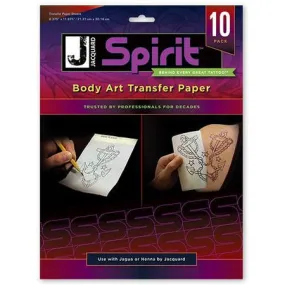 Jacquard Spirit Body Art Transfer Paper