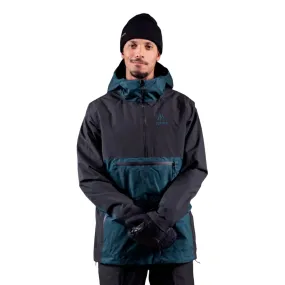 Jones Men's MTN Surf Recycled Anorak 2025 Pacific Teal