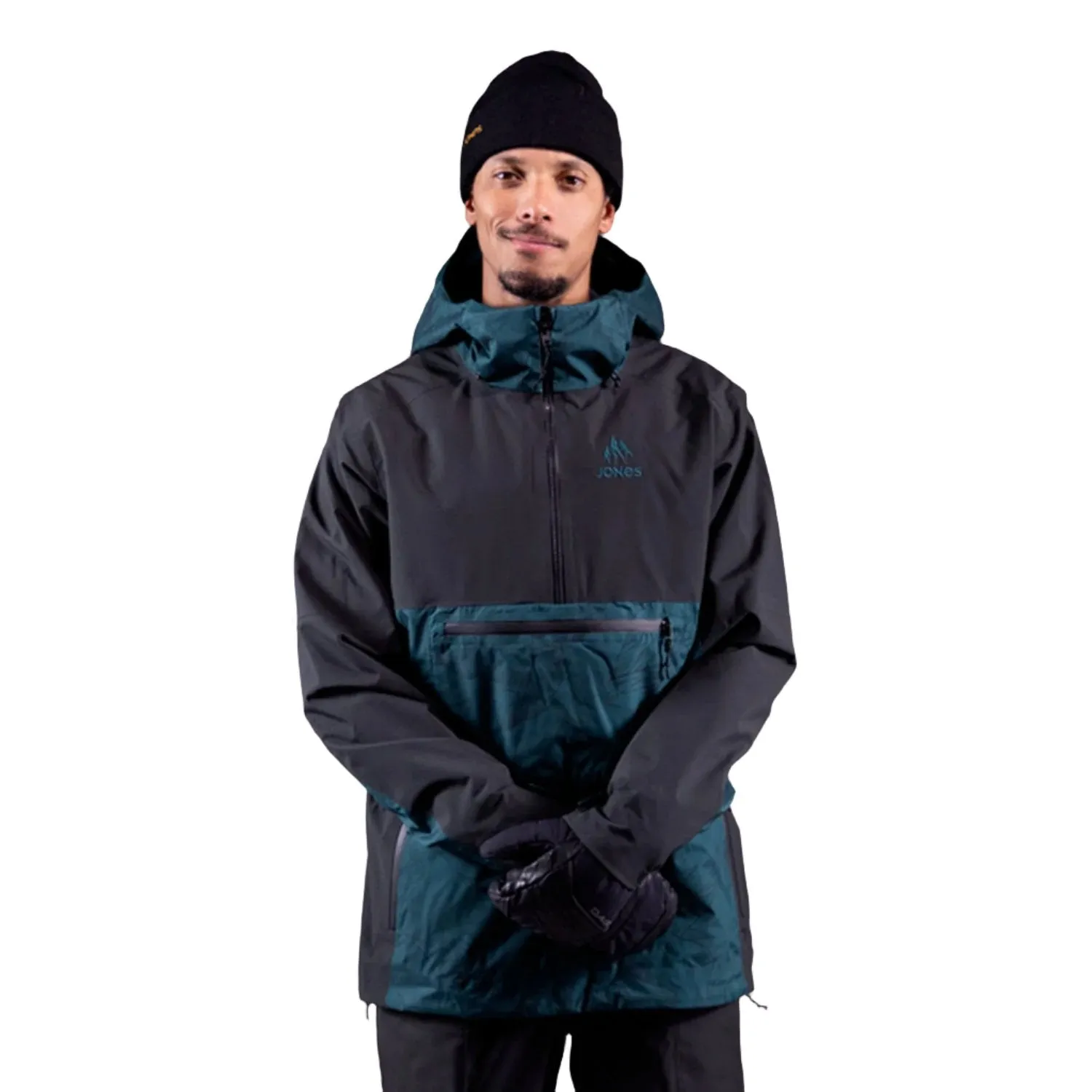 Jones Men's MTN Surf Recycled Anorak 2025 Pacific Teal