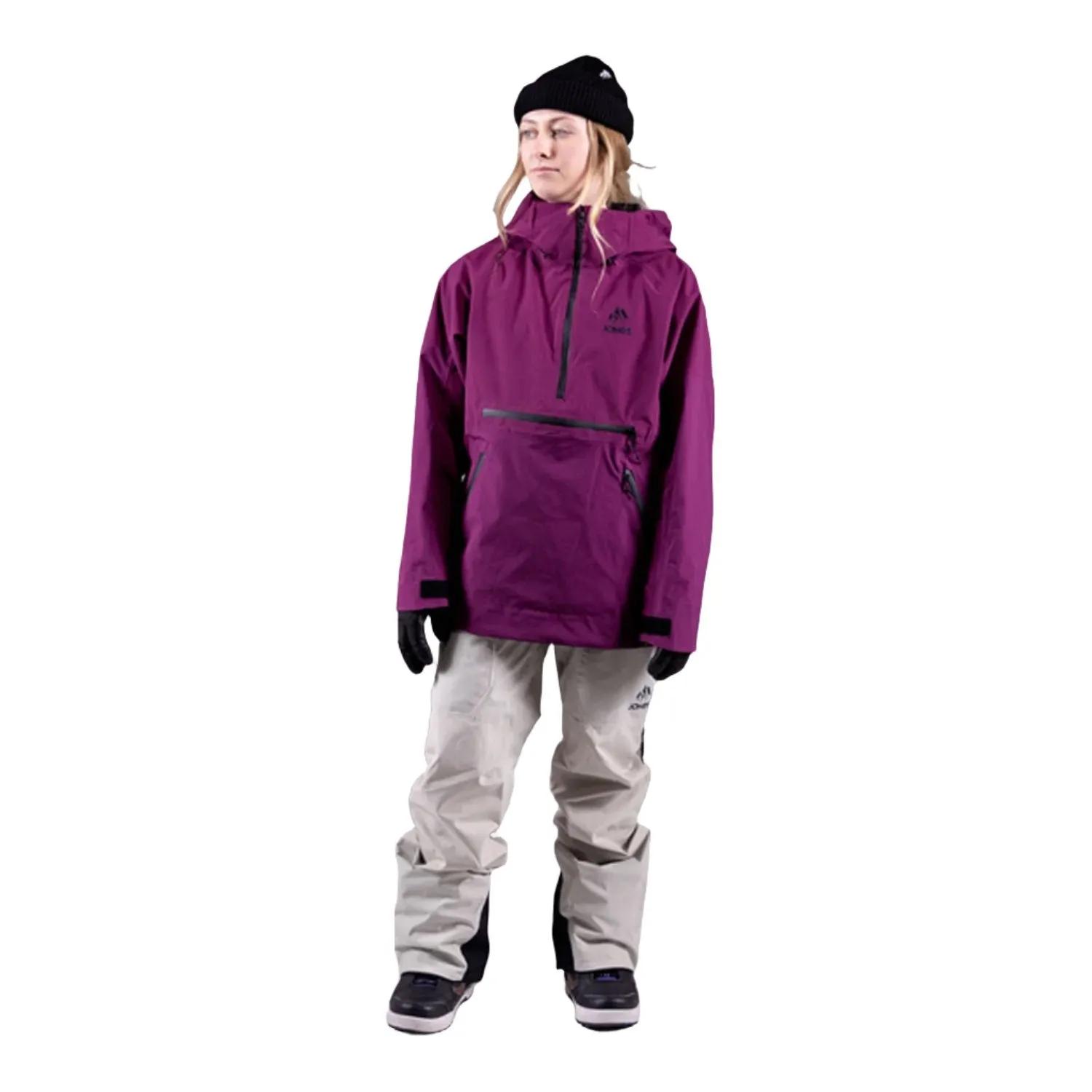 Jones Women's MTN Surf Recycled Anorak 2025 Deep Purple