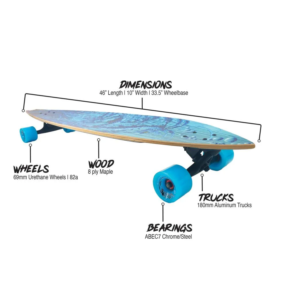 Kahuna Creations Haka Sea Dragon 47" Longboard