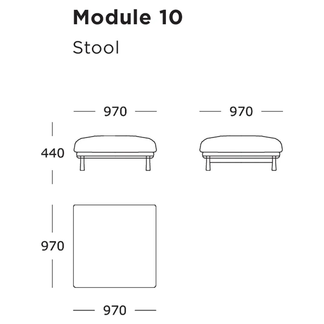 Kite Modular Sofa (Modules 9-11)