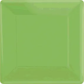 Kiwi Square Paper Plates 17cm 20pk