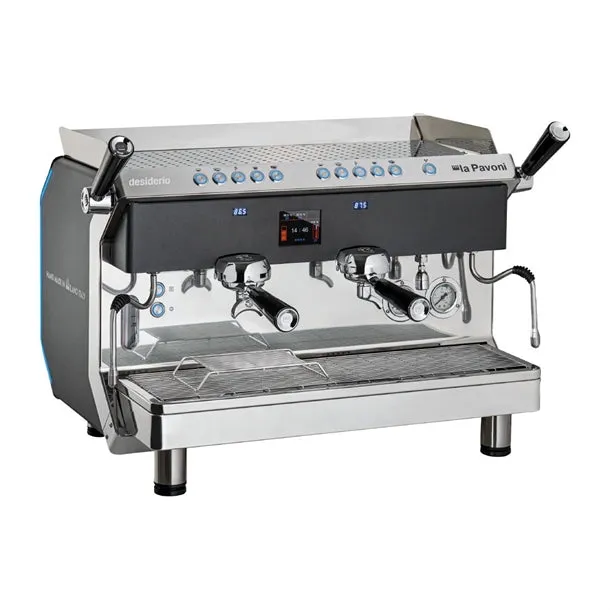 La Pavoni Two Group Automatic Professional Coffee Machine 3-Phase DESIDERIO2VNEU - FU557