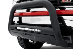 Lund Nudge Bull Bar with 20" LED Light for RAM 2500HD | Black