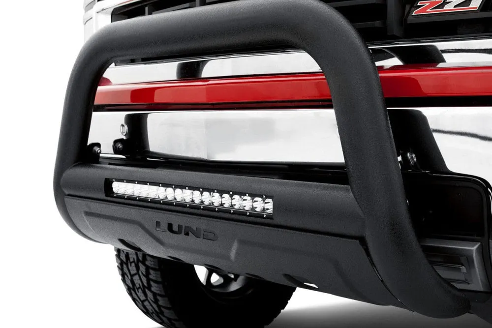 Lund Nudge Bull Bar with 20" LED Light for RAM 2500HD | Black